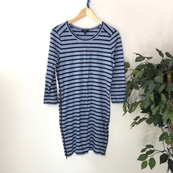 J Crew Long Sweater w/ zippers on each side - Picture 1 of 5